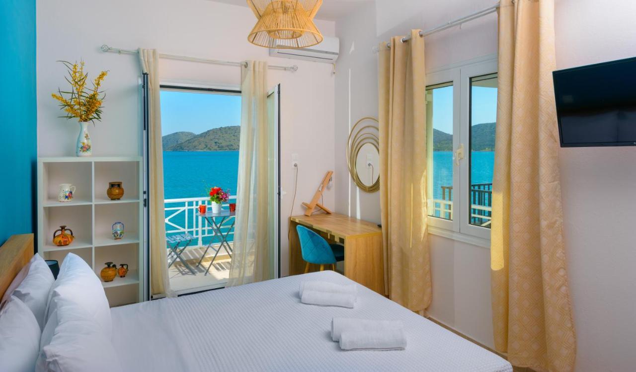 Margarita'S Seafront Luxury Apartment Elounda Dış mekan fotoğraf