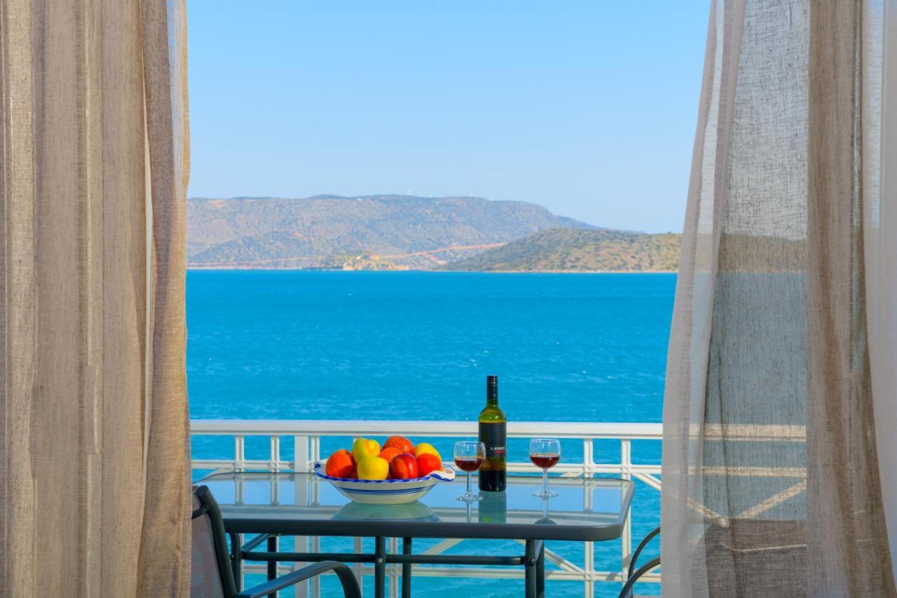 Margarita'S Seafront Luxury Apartment Elounda Dış mekan fotoğraf