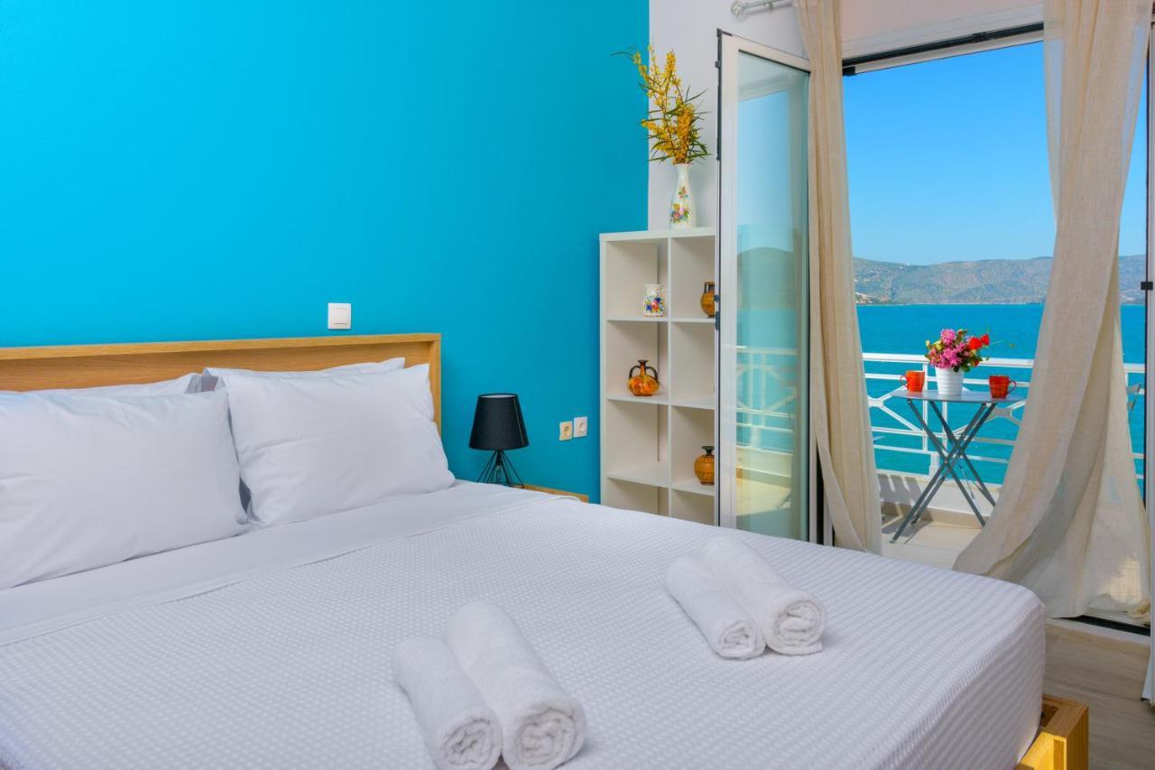 Margarita'S Seafront Luxury Apartment Elounda Dış mekan fotoğraf