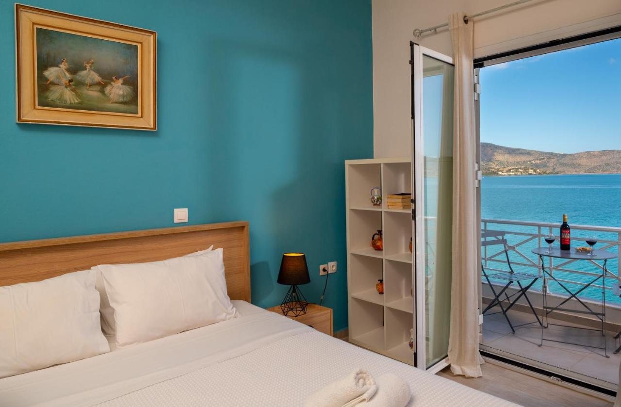 Margarita'S Seafront Luxury Apartment Elounda Dış mekan fotoğraf