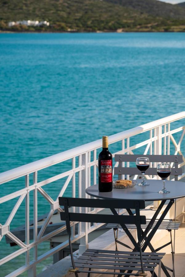 Margarita'S Seafront Luxury Apartment Elounda Dış mekan fotoğraf